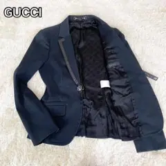 【極美品・希少品】GUCCI テーラードジャケット グッチシマ ホースビット