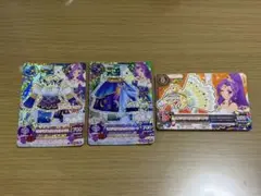 アイカツカード ミステリアスヴァルゴコーデ 神崎美月 星座プレミアム 3枚