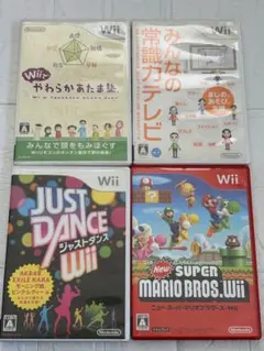 ⭐️24時間以内発送⭐️ Wiiソフトまとめ売り　4本セット