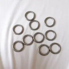 金属Oリング 304ステンレス鋼 シームレス溶接 20x28mm直径 10個