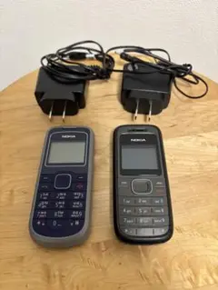 Nokia 1202 1208 セット 充電器付き