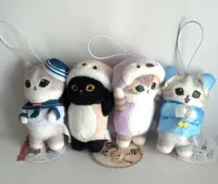 モフサンド 着ぐるみにゃんセーラーにゃん チャイナにゃんマスコット