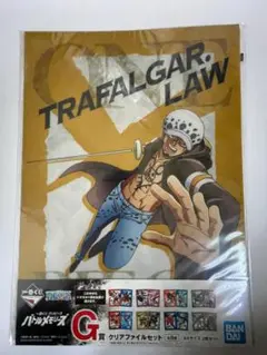 ONE PIECE クリアファイルセット ワンピース　BANDAI　Buyee