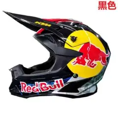 ゴーグル付き　バイク　オフロードヘルメット　レッドブルー　Mサイズ ゴーグル付き バイク オフロードヘルメット レッドブルー M