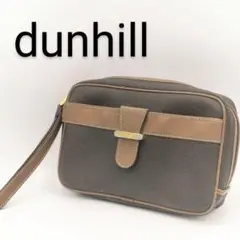 dunhill ダンヒル セカンドバッグ クラッチバッグ ポーチ ブラウン