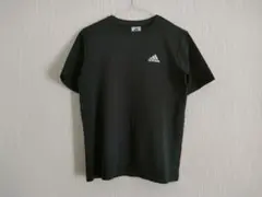 adidas アディダス 半袖 Tシャツ 160cm ポリエステル ブラック