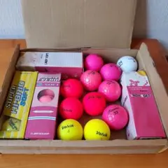ゴルフボール新品12個とロストボール11個セット