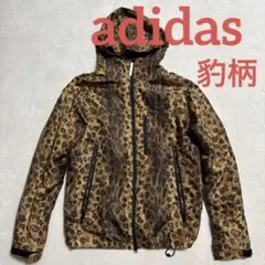レア！！adidasトレフォイル　ヒョウ柄ナイロンジャケット　綾小路翔着用モデル