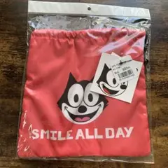 FELIX THE CAT 巾着　ケース　袋　新品　未使用　未開封　キャラクター