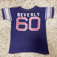 デニムダンガリー 110 半袖Tシャツ トップス ヴィンテージ フロッキー 夏物