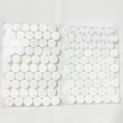 ペットボトルキャップ　白系　白無地