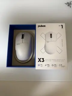pulsar X3 Mini Size1 ワイヤレスマウス ホワイト