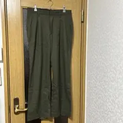 フィールドドリーム　カーキ　ワイドパンツ