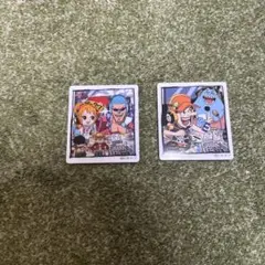 ワンピース 麦わらスペース マグネット ナミ フランキー