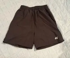 YONEX 濃いグレー　ショートパンツ Sサイズ