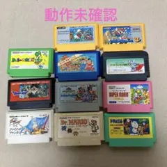 ファミコンソフト 11本　まとめ売り