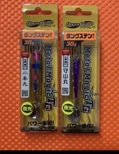 アクアウェーブ メタルマジックTG 30g 2個セット 船宿監修カラー
