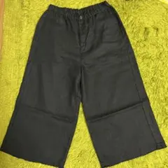 on y vua.の麻100%のガウチョパンツ