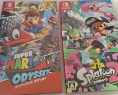 スーパーマリオ オデッセイ Nintendo Switch　スプラトゥーン2