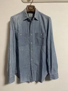 【希少サイズ】J crew シャンブレーシャツ　US XSサイズ