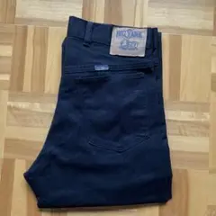 美品 70s Big Yank Black Straight ビッグヤンク 黒