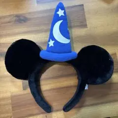 ディズニーカチューシャ　魔法使い帽子