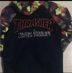 5000円→3500円 THRASHER&VOLCOM フラワー 希少 激レア