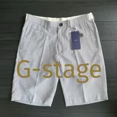 ●G-stage ストライプショートパンツ 46サイズ