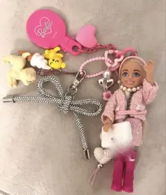 週末セール*[Barbie]バービーキーホルダー(ロゴあり)