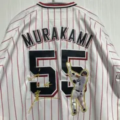 東京ヤクルトスワローズ 村上宗隆 100号HR記念 ユニフォーム L
