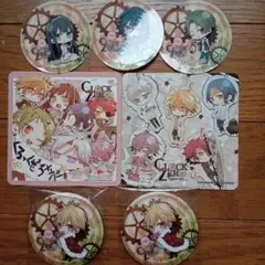 クロックゼロ キング 鷹斗 缶バッジCLOCK ZERO オトカフェコースター