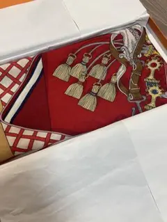 新品未使用 エルメス カシミアシルク トライアングル