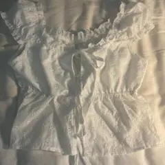 ブラウス　ノースリーブ