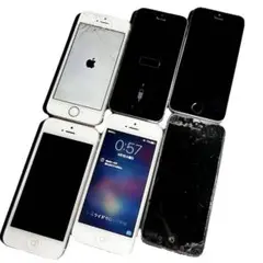 iPhone SE 128GB、iPhone5S 2台、iPhone5 3台
