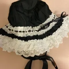 ロリータ　ハット　帽子　/ アリパイ　ベイビーitimi フリルメイドキャップ