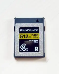 PROGRADE CFexpress Type B GOLD 512GB