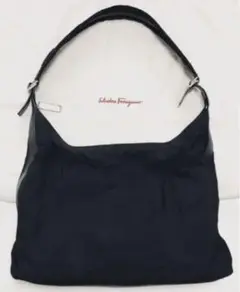 良品■サルヴァトーレフェラガモスポーツ ショルダーバッグ ナイロン ブラック