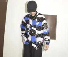 PHINGERIN フィンガリン　NIGHT SHIRT 総柄　パジャマシャツ