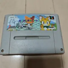 ジャンク品扱い SFC あさめしまえにゃんこ【ソフトのみ】