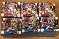 ポケモンカード　メガシンフォニア　メガブレイブ　空箱　各3箱ずつ　ぺりぺり付き