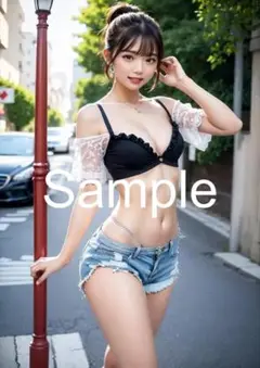A4サイズアートポスター 1点もの 美女ポスター最高品質 D-S-８５