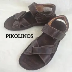 美品 PIKOLINOS TARIFA(タリファ) 本革 サンダル