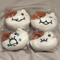もちにゃみ　フェイスマスコット4種セット