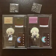 名探偵コナン　シースルーアクリルスタンド　バーボン＆ベルモット