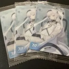 ブルーアーカイブ　ウエハース４　カード　　「ヒマリ　３枚」　No.16
