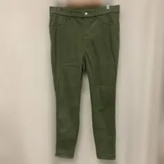 UNIQLO スパッツデニム カーキ LL