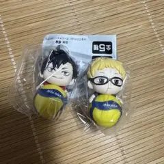 ハイキュー‼　MIKASA　ぶら〜んコラボスイング ガチャ　黒尾　月島