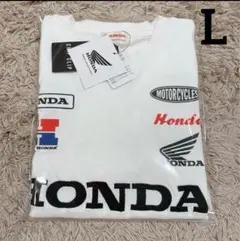 新品】オークション　ホンダ　HONDA レーシングロゴ　Tシャツ