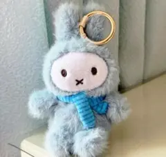 VIPO×ミッフィー マカロンシリーズ ぬいぐるみキーホルダー 青です