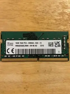 SK Hynix 16GB 1R×8 PC4-3200AA-SA2-13 ⑩